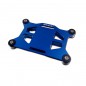 SOPORTE RECEPTOR/BATERIA/CDI ALUMINIO MIRACLE AZUL
