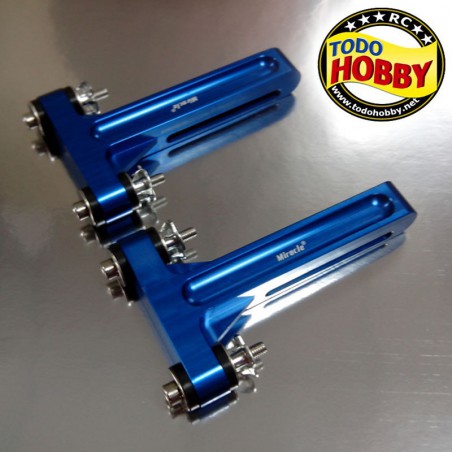 BANCADA ALUMINIO DLE20 ANTIVIBRACION AZUL MIRACLE