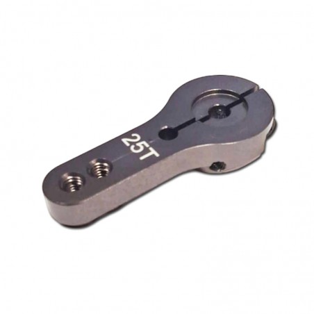 BRAZO SERVO ALUMINIO 25T 35mm (Válido para servos Futaba, KST, Dualsky, Savox y mas)