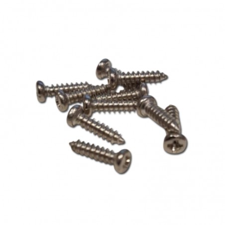 TORNILLO ROSCA CHAPA 2.5X10mm (10 unidades)