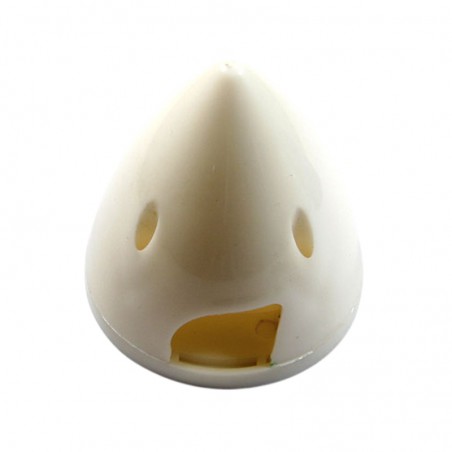 CONO NYLON CON TAPA 38mm BLANCO