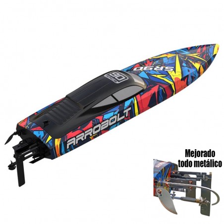 LANCHA RC VOLANTEX VECTOR SR90 BRUSHLESS 90cm RTR (Combo con baterías y cargador)