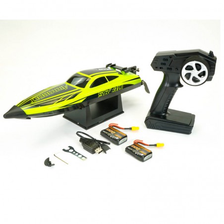 LANCHA RC VOLANTEX ARROBOLT SR40 BRUSHLESS 400mm (Con 2 baterías y cargador USB)