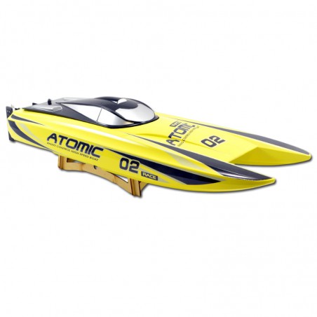 LANCHA ATOMIC 70cm BRUSHLESS AMARILLA VOLANTEX (Con bateria y cargador)