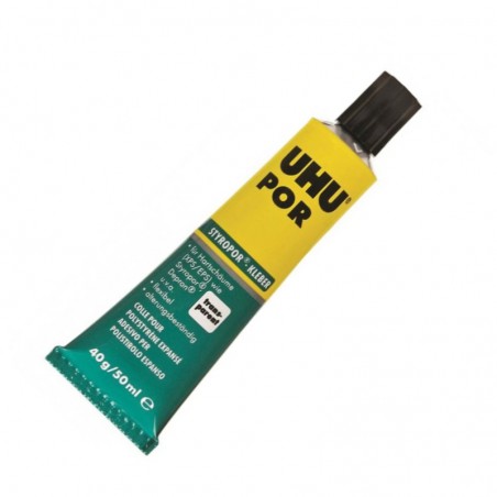 PEGAMENTO UHU POR 40gr (Especial Foam EPP, Styropor, Elapor, EPO, Deprom)