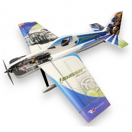 AVION LASER XL AZUL RC FACTORY (Envergadura 1060mm)