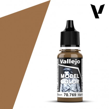 PINTURA VALLEJO MODEL COLOR MARRON MOSTAZA 18ml