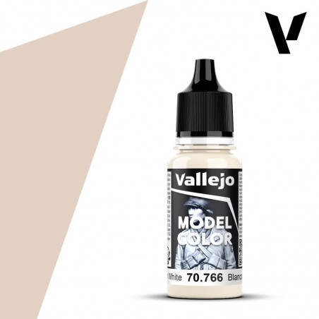 PINTURA VALLEJO MODEL COLOR BLANCO CREMA 18ml