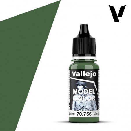 PINTURA VALLEJO MODEL COLOR VERDE SPLINTER 18ml