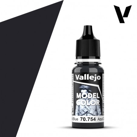 PINTURA VALLEJO MODEL COLOR AZUL CONTINENTAL 18ml