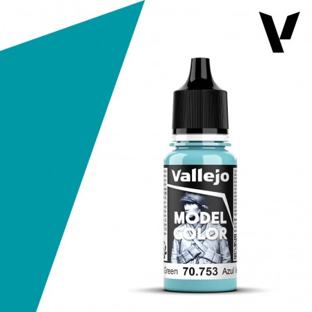 PINTURA VALLEJO MODEL COLOR AZUL VERDE CLARO 18ml