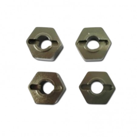 HEXAGONO ALUMINIO 12mm 1/10 BLACKBULL (4 unidades)