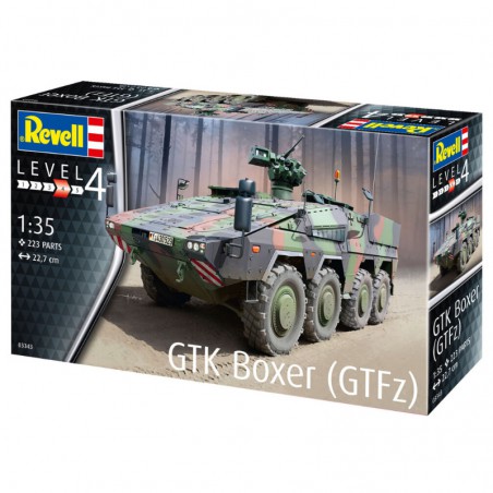 MAQUETA VEHICULO GTK BOXER 1:35 REVELL