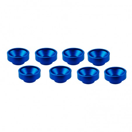 ARANDELA ALUMINIO SERVO AZUL (8 unidades)