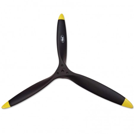 HELICE MADERA FIALA TRIPALA 17X10 NEGRA