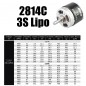 MOTOR ECO 2814C 970Kv DUALSKY (Empuje 2060g para Lipo 3-4S)