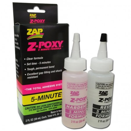 PEGAMENTO EPOXI 5 MINUTOS 118ml PT37 ZAP Z-POXY