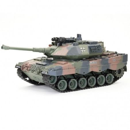 TANQUE RC 1/18 LEOPARD 2 ALEMAN CAMUFLAJE