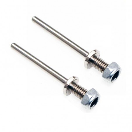 EJE RUEDA 4mm LONGITUD 45mm (2 unidades)