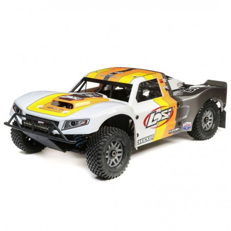 COCHE 1/5 GASOLINA 32cc LOSI 5IVE-T 2.0 V2 CON EMISORA DX6C SPEKTRUM