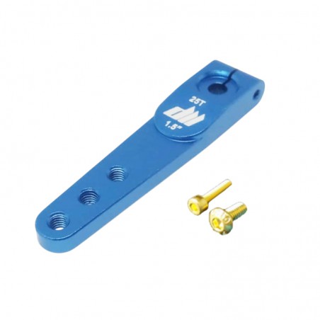 BRAZO SERVO ALUMINIO 38mm 25T DUALSKY (Válido para servos Futaba, KST, Dualsky, Savox y muchos mas)
