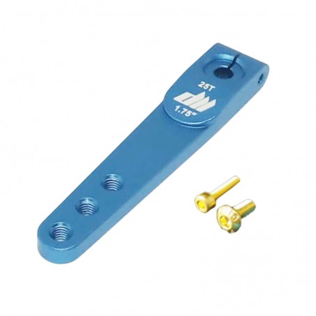 BRAZO SERVO ALUMINIO 45mm 25T DUALSKY (Válido para servos Futaba, KST, Dualsky, Savox y muchos mas)