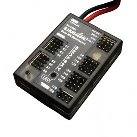 HUB DUO 18 CANALES SBUS, EXBUS, SRXL DUALSKY CON INTERRUPTOR SEGURIDAD FFS-3