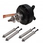 MOTOR BRUSHLESS GA4000.7 180Kv DUALSKY (40-45cc) MOTOR BRUSHLESS GA4000.7 180Kv DUALSKY (40-45cc)