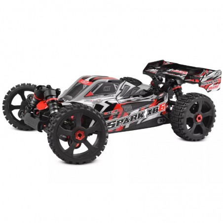 COCHE SPARK XB-6 RTR ROJO 1/8 BRUSHLESS 6S TEAM CORALLY (Sin batería ni cargador)