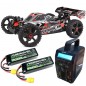 COCHE SPARK XB-6 RTR ROJO 1/8 BRUSHLESS 6S TEAM CORALLY (Con 2 baterias 3S 7000mAh y cargador Dobler)