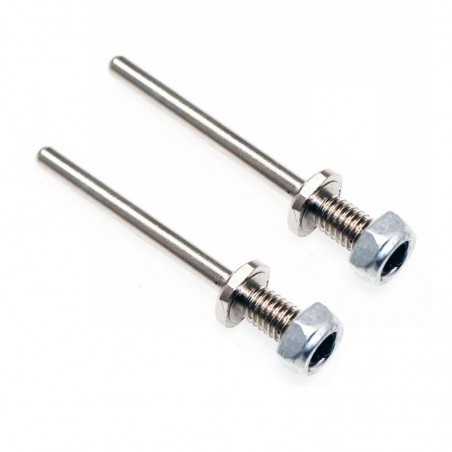 EJE RUEDA 4mm LONGITUD 32mm (2 unidades)