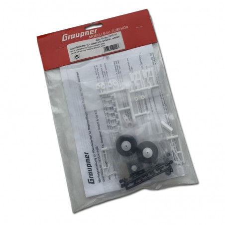 CONJUNTO DE ACCESORIOS COMPLETO AVION DEPROM BLANCO GRAUPNER