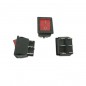 INTERRUPTOR CON LUZ 6 PINS 125V 20A