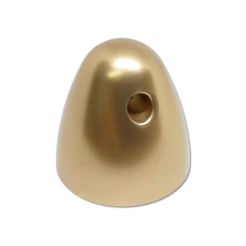 CONO ALUMINIO M5 DORADO (Diametro 32mm y longitud 30mm)