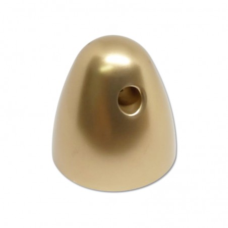 CONO ALUMINIO M5 DORADO (Diametro 32mm y longitud 30mm)