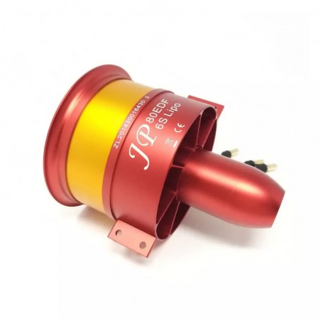TURBINA EDF JPHOBBY 80mm 6S 2250KV CW (12 alabes)
