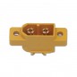 CONECTOR XT60 MACHO PARA MONTAR EN ALA