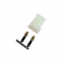 CONECTOR ORO AMP MACHO (1 unidad)