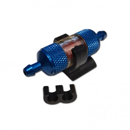 FILTRO COMBUSTIBLE DELUXE AZUL CON SOPORTE FASTRAX