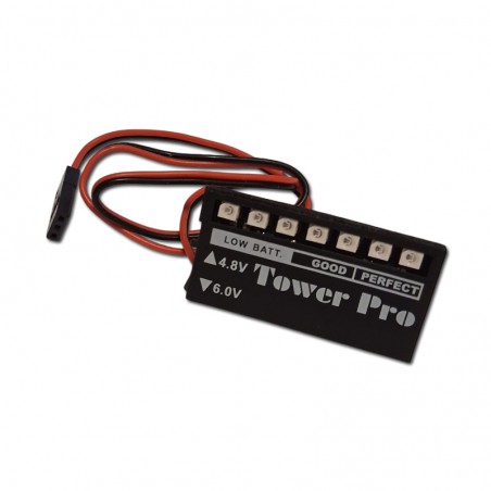INDICADOR NIVEL BATERIA RECEPTOR (4.8V a 6V)