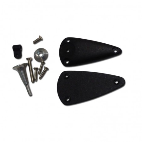 HORN ALUMINIO AJUSTABLE BASE TRIANGULAR M2.8 X 15MM