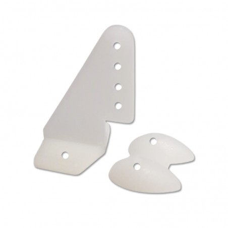 HORN NYLON 27mm 4 AGUJEROS (4 unidades)