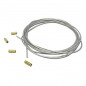 CABLE DE ACERO TRENZADO 0.6mm (3 metros)