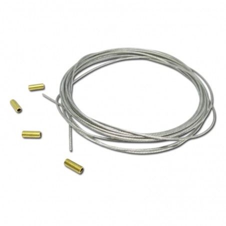 CABLE DE ACERO TRENZADO 0,8MM 3 metros