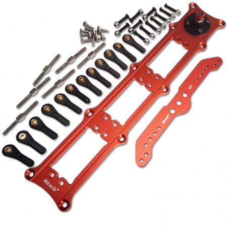 SISTEMA PUSH/PULL ALUMINIO TRES SERVOS 5" MIRACLE