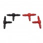 EMPALME EN T PARA TUBERIA AIRE 1.5mm ROBART (4 unidades)