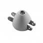 CONO AUTOVENTILADO 30mm EJE 2mm CON MULETA