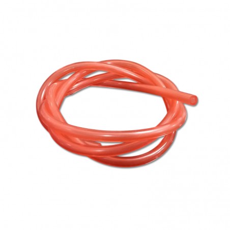 TUBO COMBUSTIBLE GASOLINA 6X3mm 1 METRO ROJO