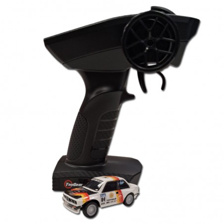 COCHE RC 1/64 BMW E30 HSP TINY RACING RTR NARANJA Y ROJO