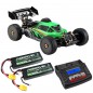 COCHE BUGGY 1/8 STOKE V2 VERDE 4S RTR (Con 2 baterias 2S 7000 y cargador)